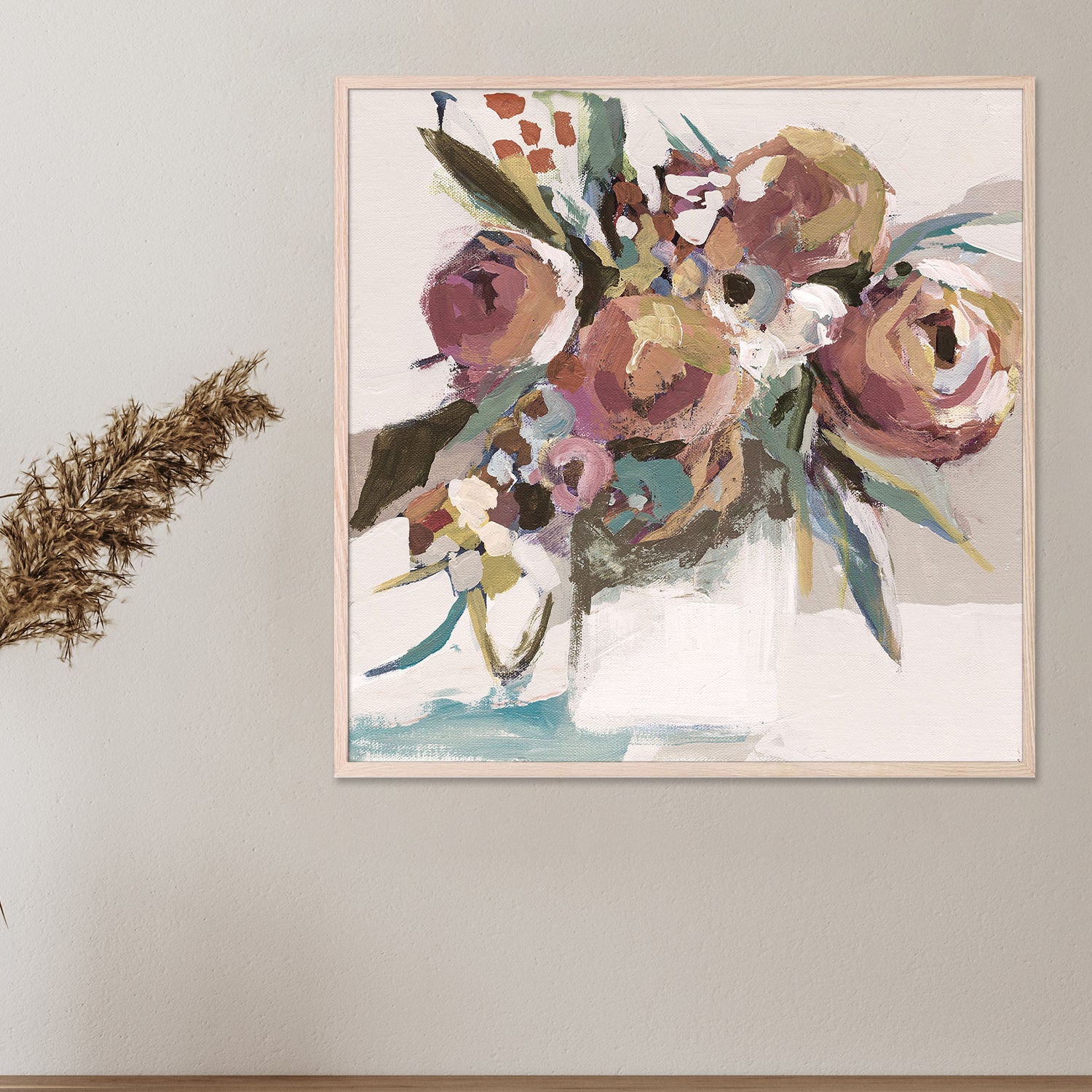 Autumn Bouquet-by-Jenny Westenhofer Art-wall-art-print-canvas-poster-framed-Gioia