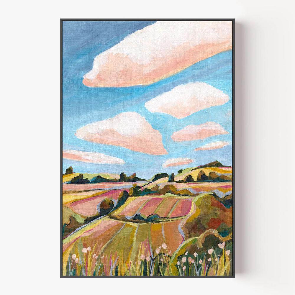 Autumn Fields-by-Lia Nell-wall-art-print-canvas-poster-framed-Gioia