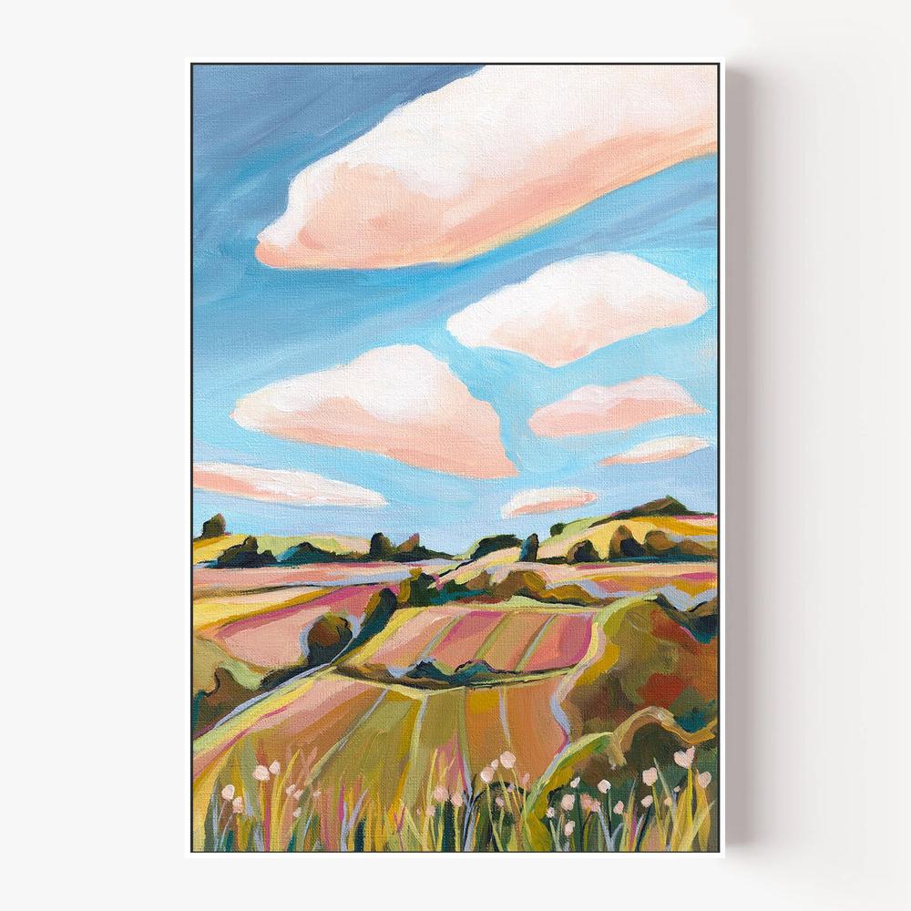 Autumn Fields-by-Lia Nell-wall-art-print-canvas-poster-framed-Gioia