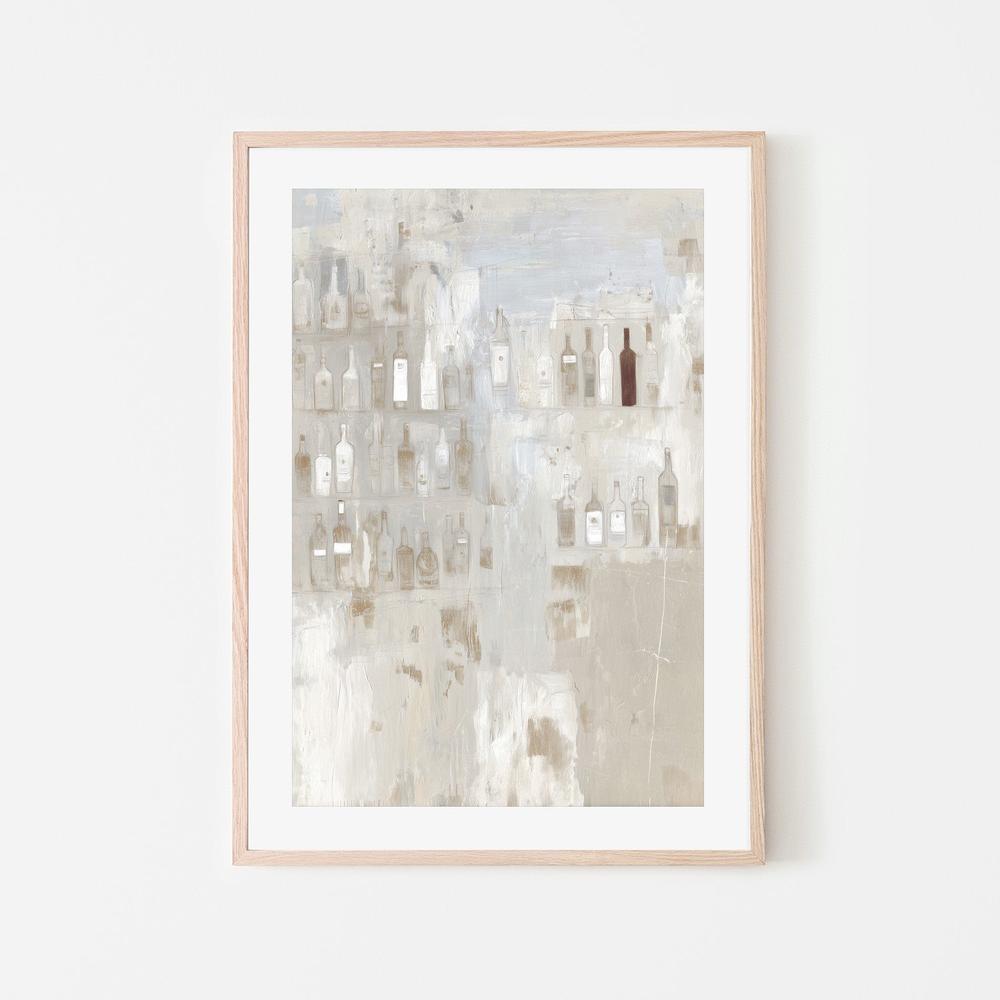 Backlit Bar Shelf-by-Chromatic Storm Studio-wall-art-print-canvas-poster-framed-Gioia