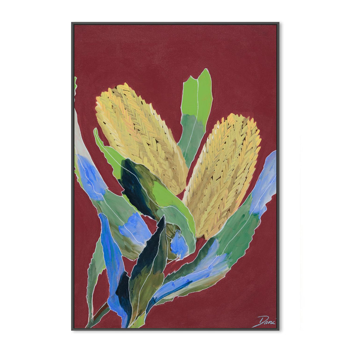 Banksia Twin-by-Dani Heyward-wall-art-print-canvas-poster-framed-Gioia