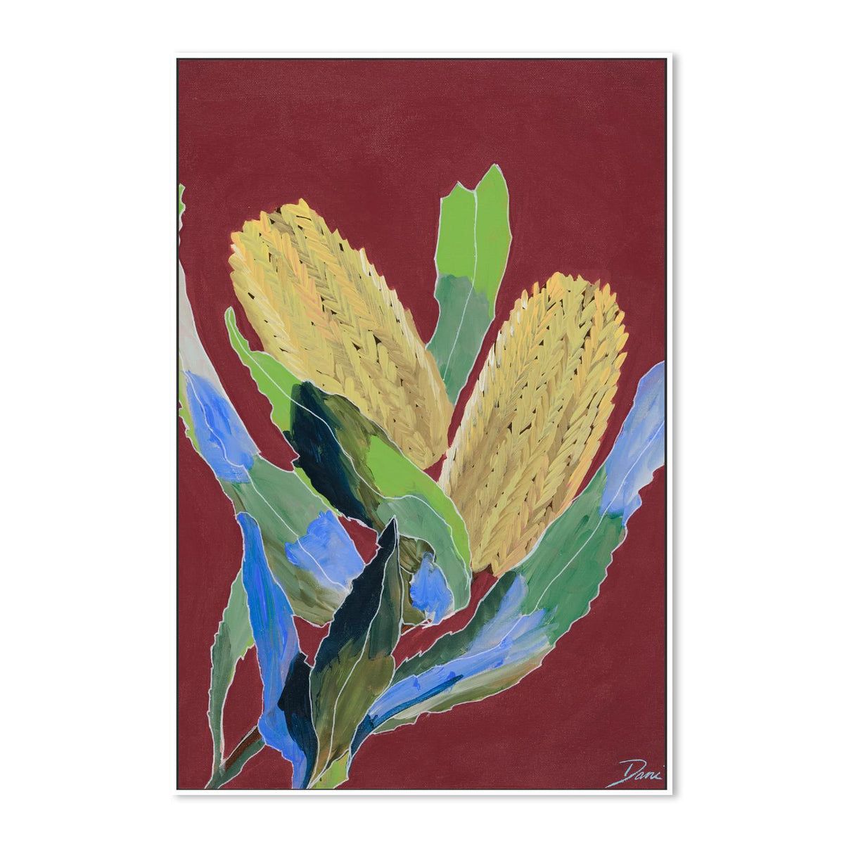 Banksia Twin-by-Dani Heyward-wall-art-print-canvas-poster-framed-Gioia