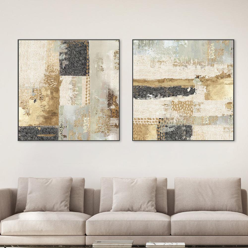 Bare, Style A & B, Set Of 2-by-Tom Reeves-wall-art-print-canvas-poster-framed-Gioia