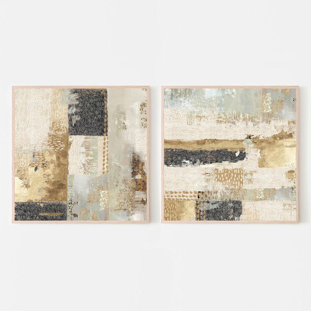 Bare, Style A & B, Set Of 2-by-Tom Reeves-wall-art-print-canvas-poster-framed-Gioia