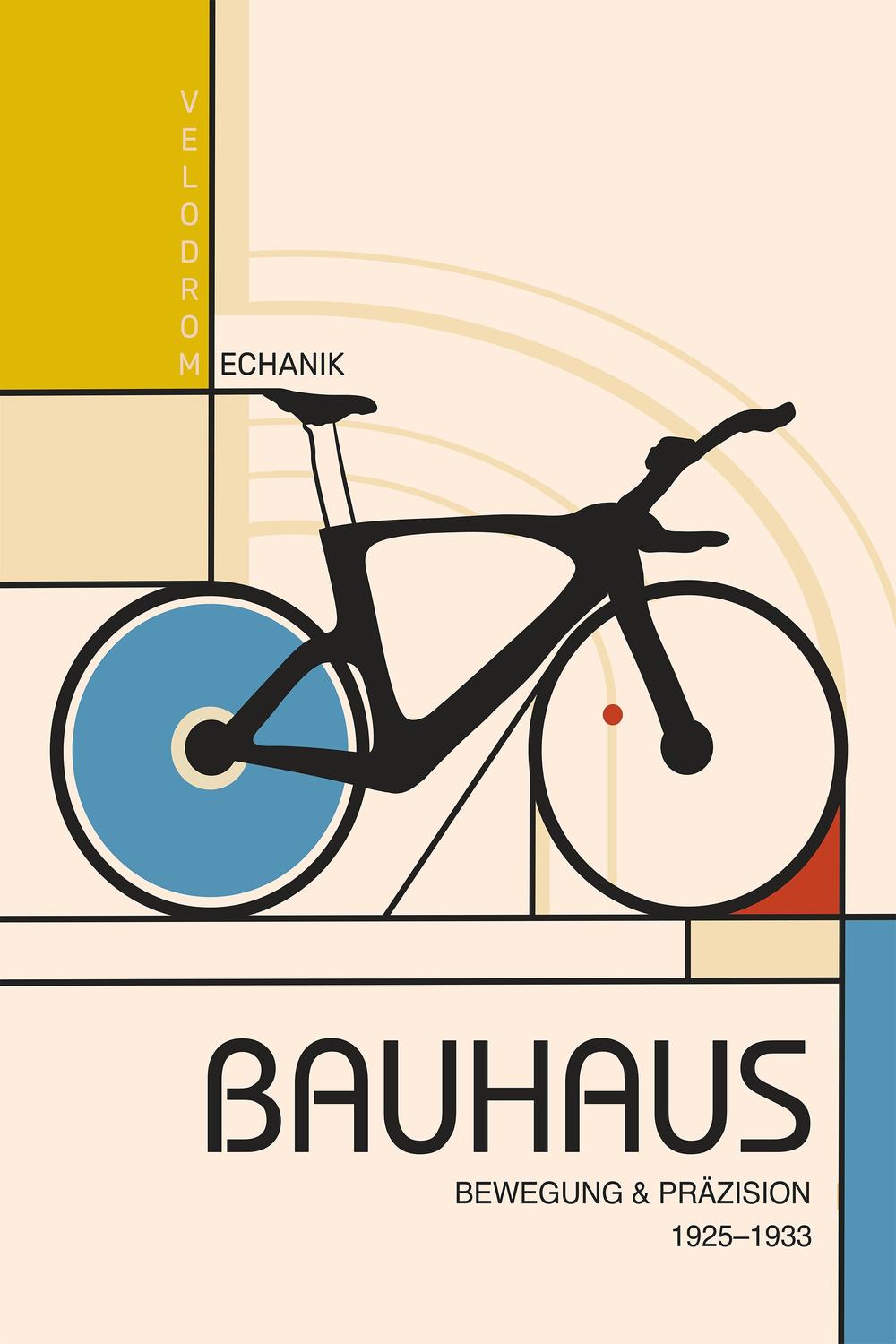 Bauhaus Geometric Cycling-by-Fadil Roze-wall-art-print-canvas-poster-framed-Gioia