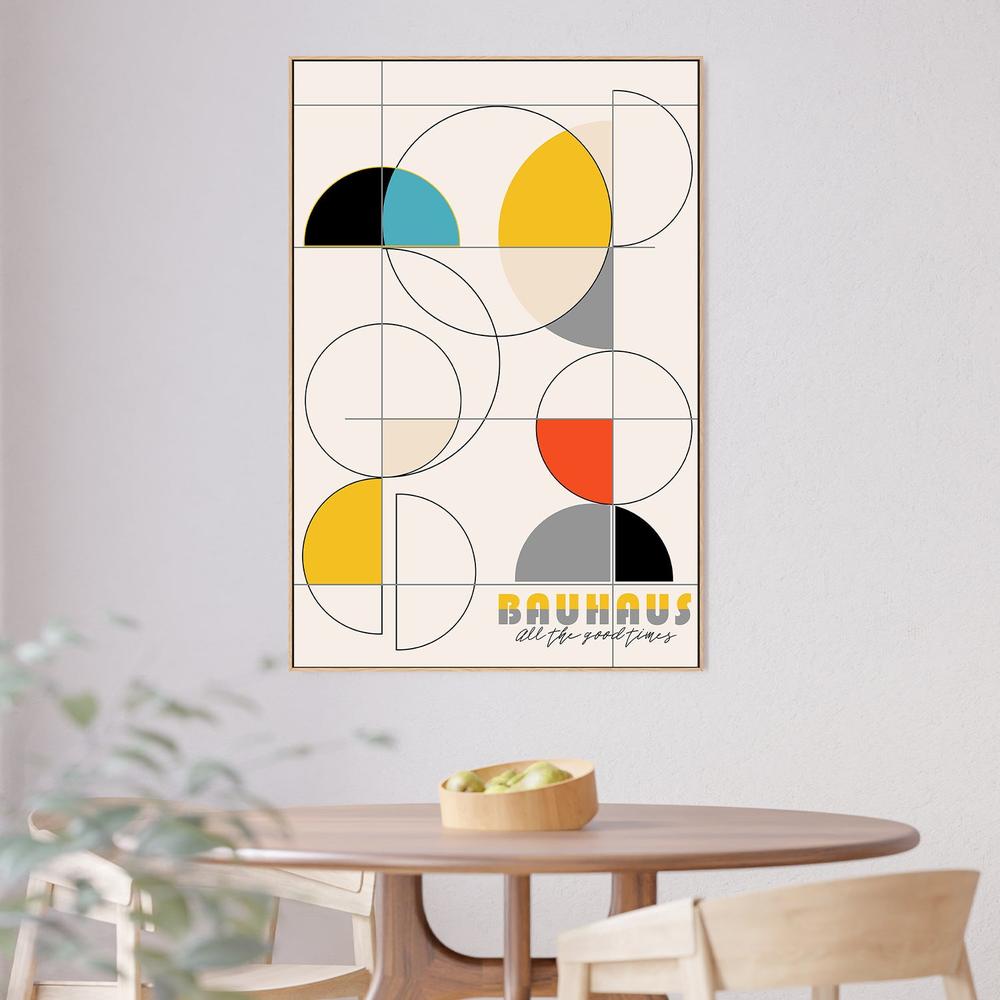 Bauhaus Geometric Shapes-by-CATS AND DOTZ-wall-art-print-canvas-poster-framed-Gioia