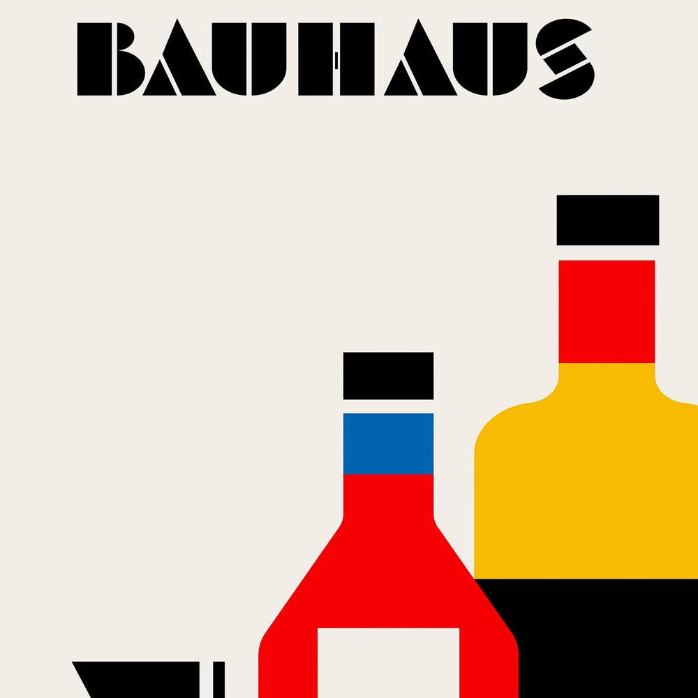 Bauhaus Geometric Still Life-by-Retrodrome-wall-art-print-canvas-poster-framed-Gioia