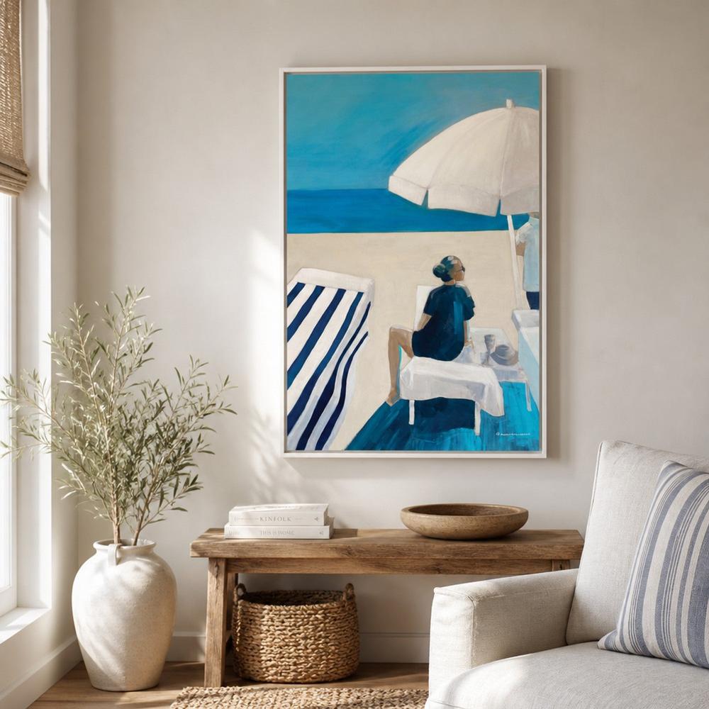 Beach Day Serenity-by-Alex Nereuta-wall-art-print-canvas-poster-framed-Gioia
