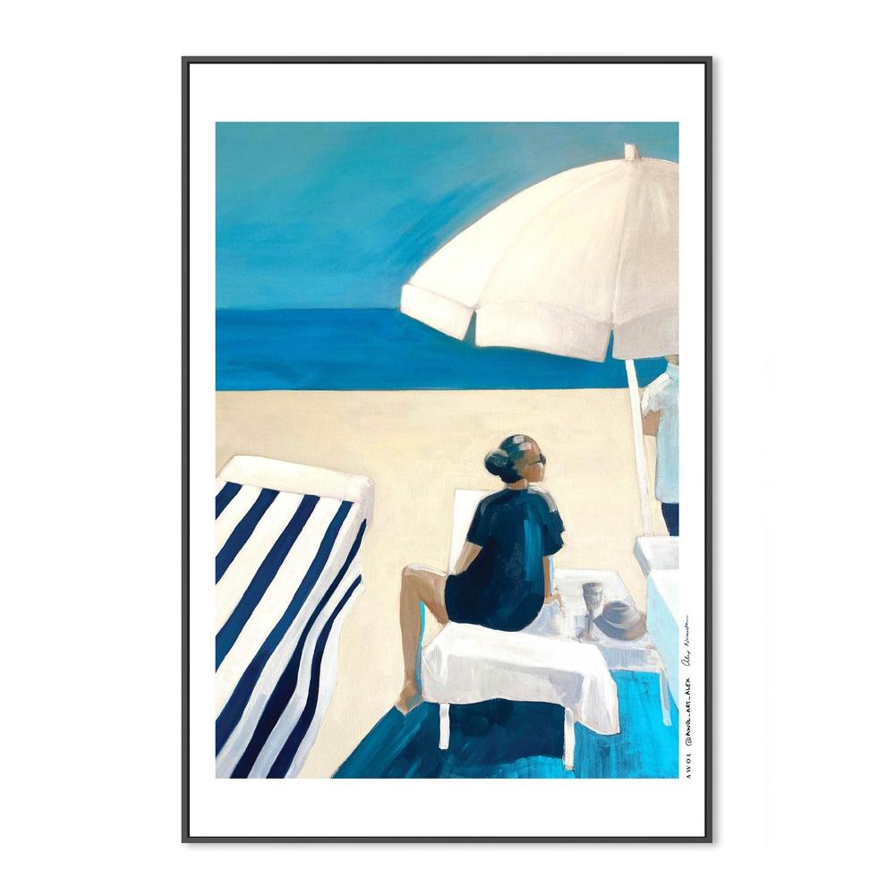 Beach Day Serenity-by-Alex Nereuta-wall-art-print-canvas-poster-framed-Gioia