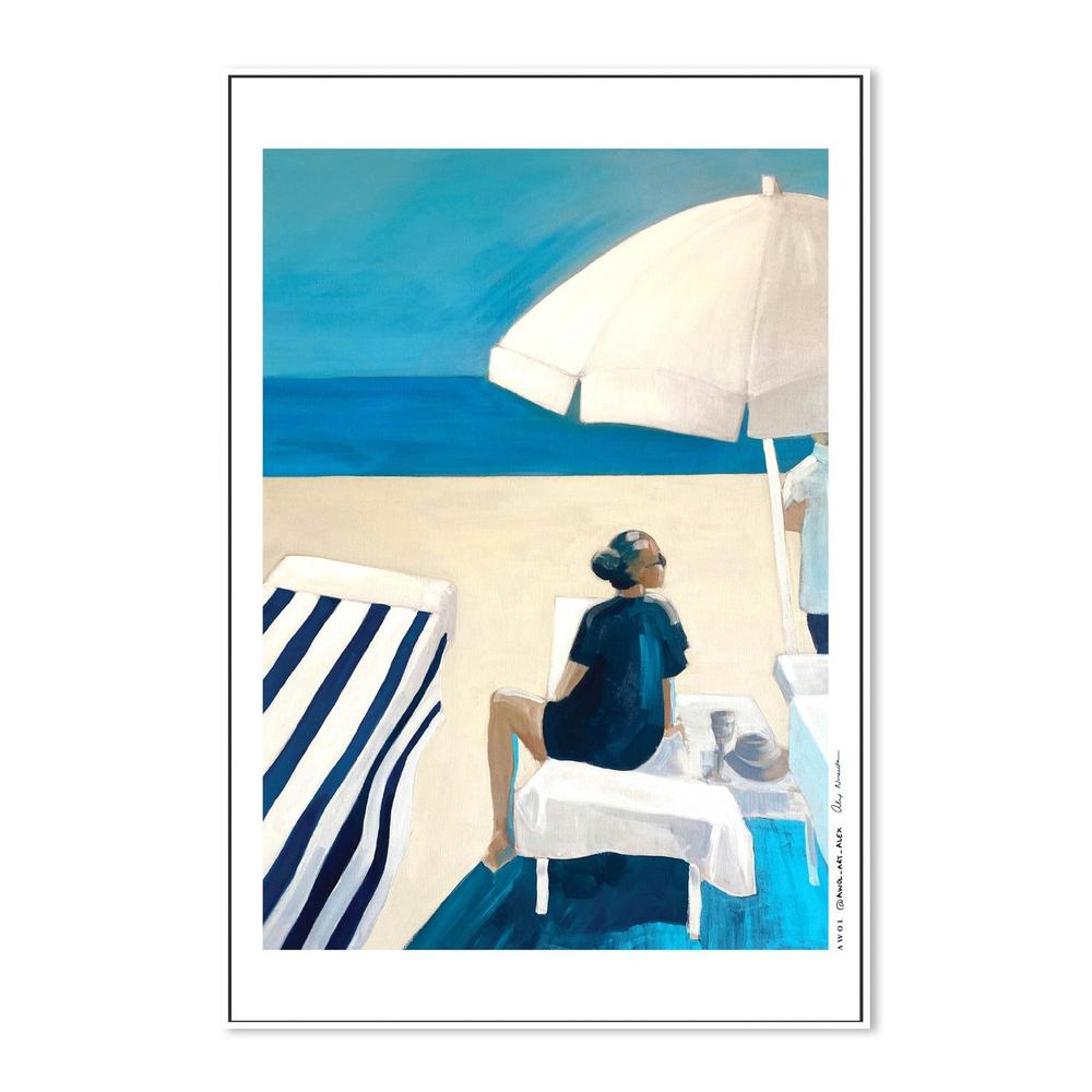 Beach Day Serenity-by-Alex Nereuta-wall-art-print-canvas-poster-framed-Gioia