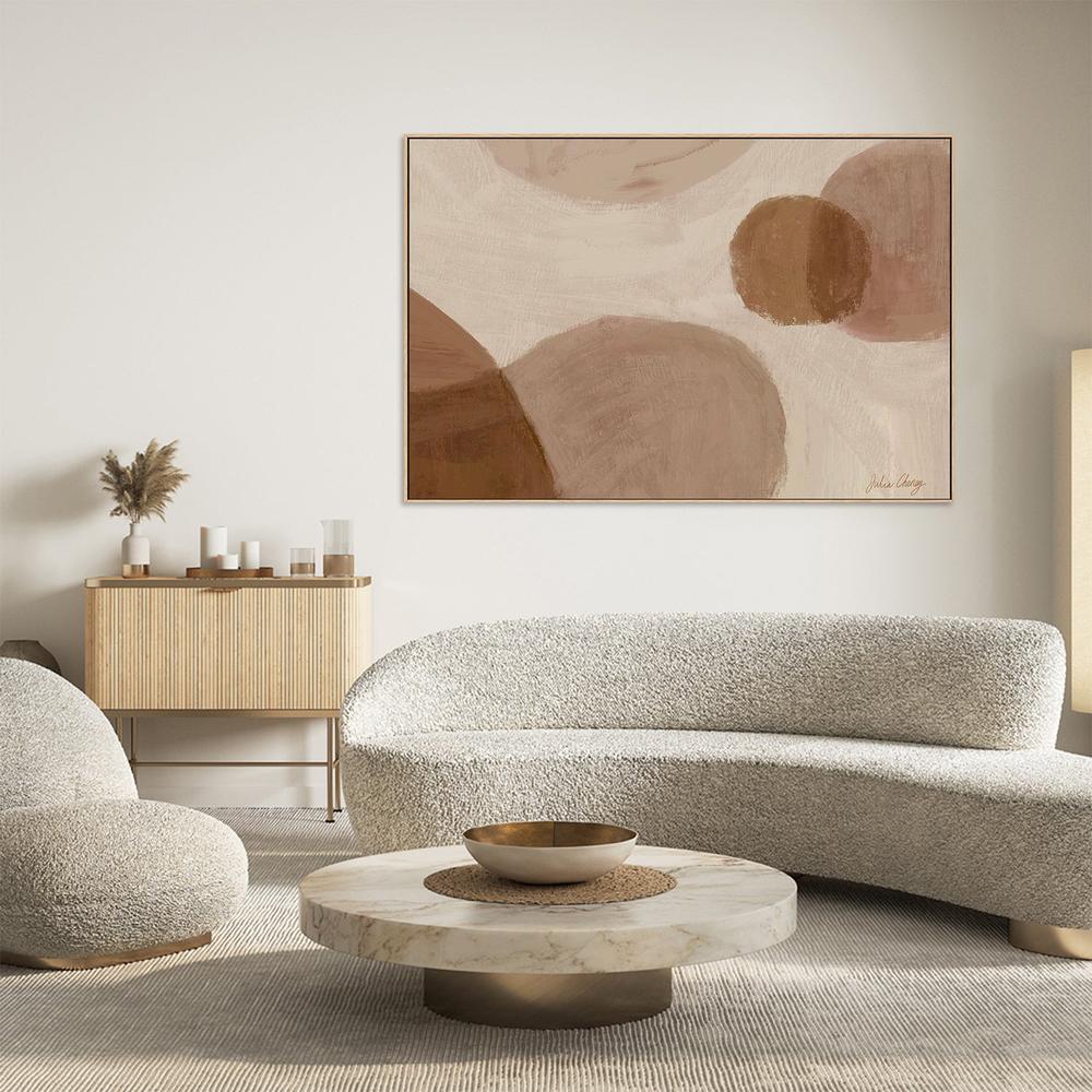 Beige and Taupe-by-Julia Cheney-wall-art-print-canvas-poster-framed-Gioia