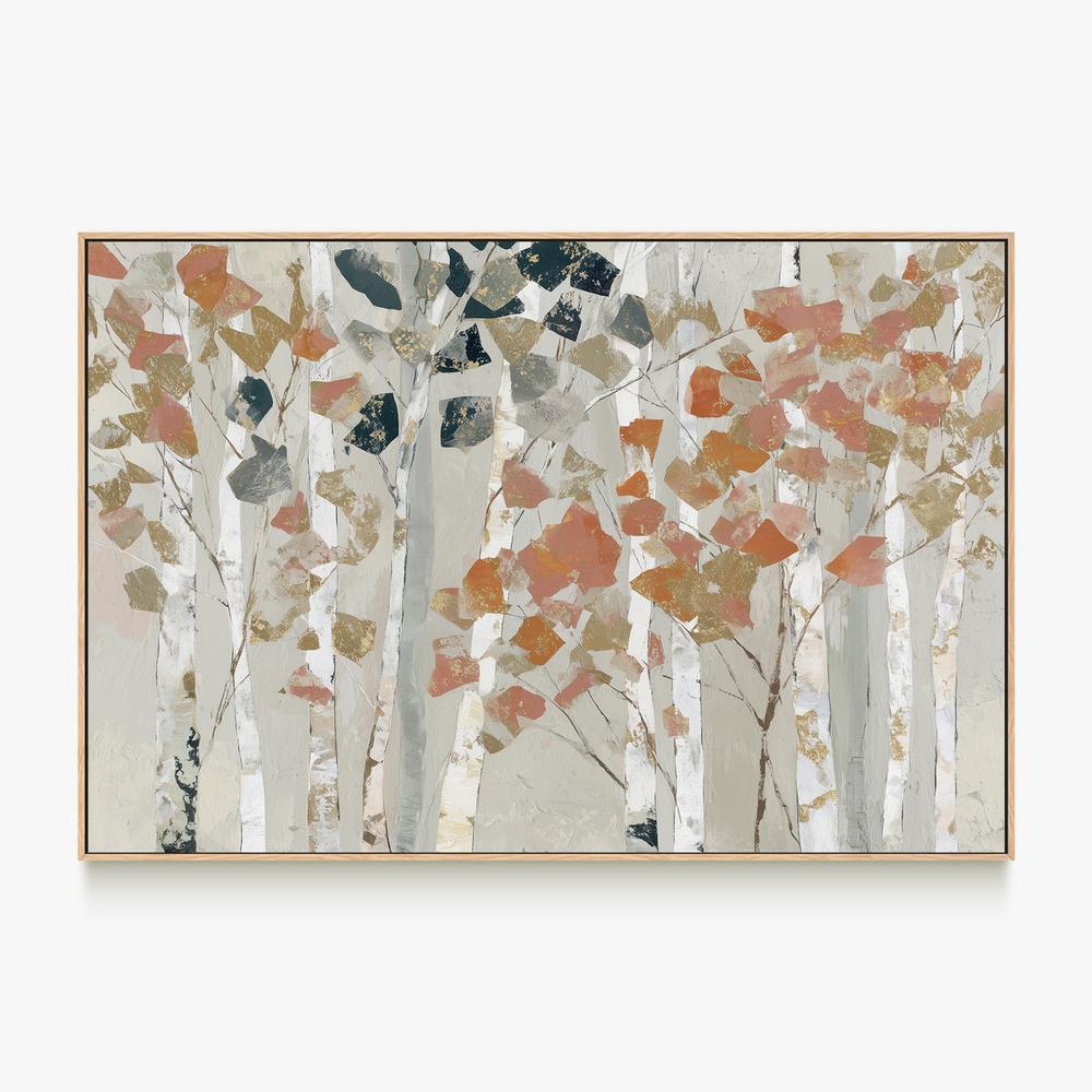 Birch Forest in Autumn, Style A-by-Jordão de Abreu-wall-art-print-canvas-poster-framed-Gioia