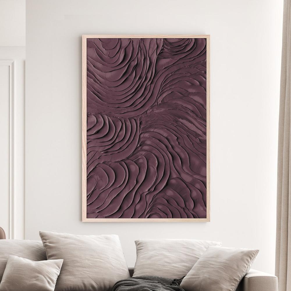 Birds Eye View Plum-by-Sarah Adams-wall-art-print-canvas-poster-framed-Gioia