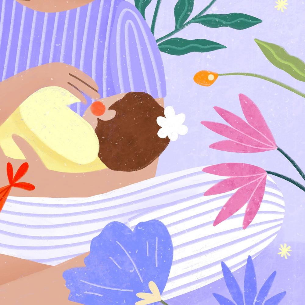 Blooming Motherhood-by-Bea Muller-wall-art-print-canvas-poster-framed-Gioia