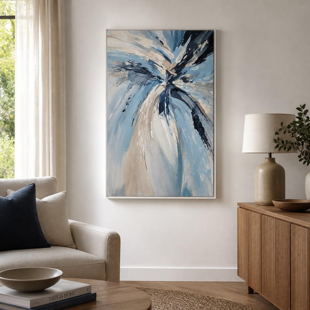 Blue Radiance-by-Gioia Wall Art-wall-art-print-canvas-poster-framed-Gioia