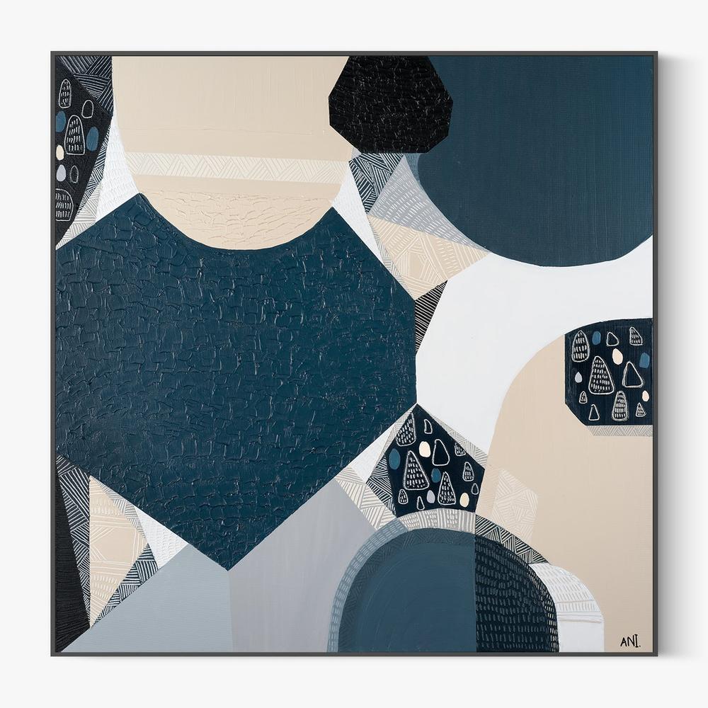 Blue Stone Basalt, Style A-by-Ani Ipradjian-wall-art-print-canvas-poster-framed-Gioia