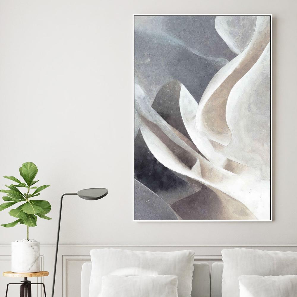 Blur of Becoming, Style A-by-Nina Blue-wall-art-print-canvas-poster-framed-Gioia