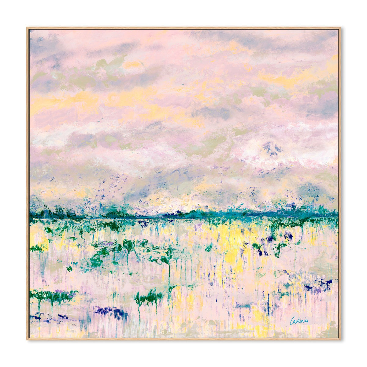 Blushing Paddock II-by-Karen Cavania-wall-art-print-canvas-poster-framed-Gioia