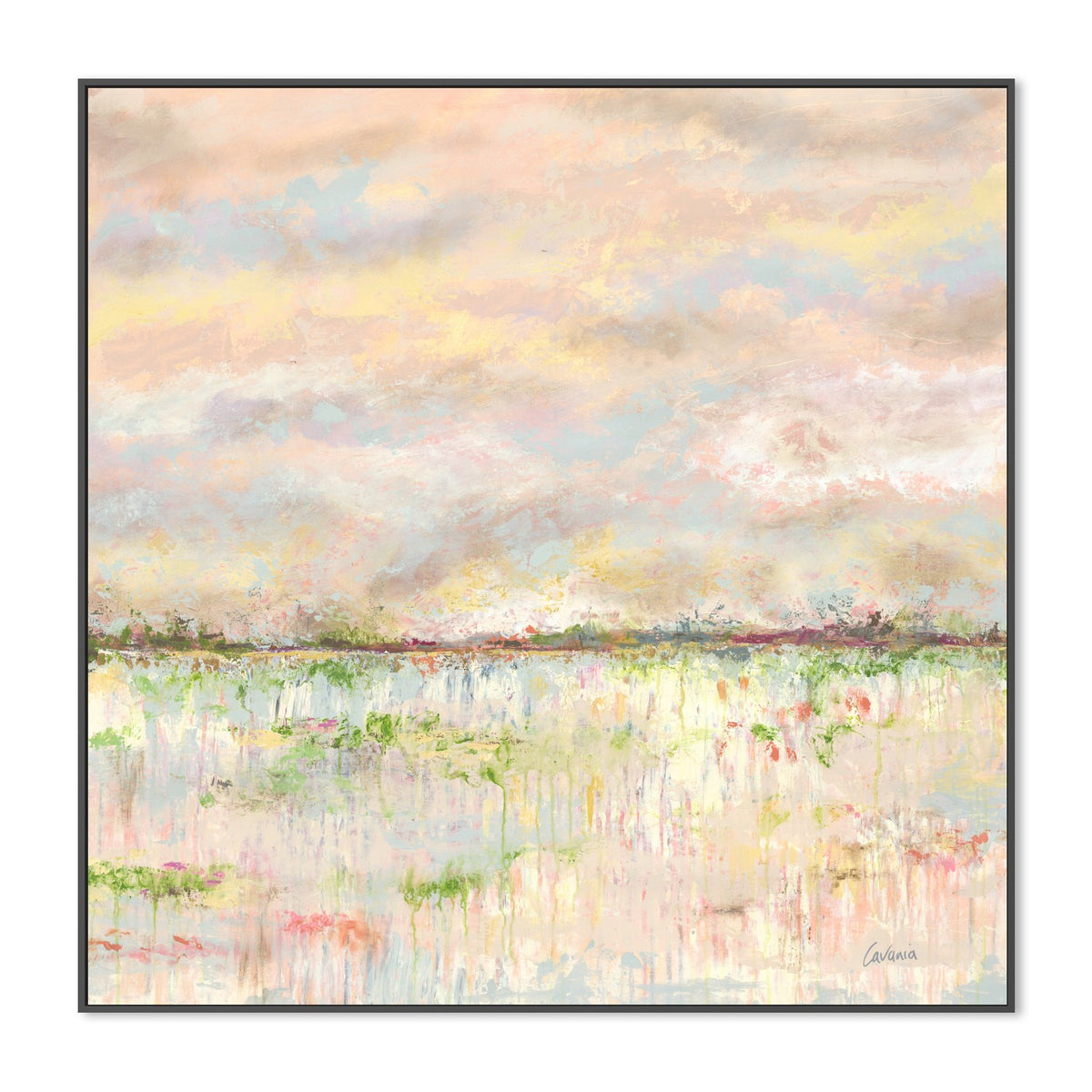 Blushing Paddock IV-by-Karen Cavania-wall-art-print-canvas-poster-framed-Gioia