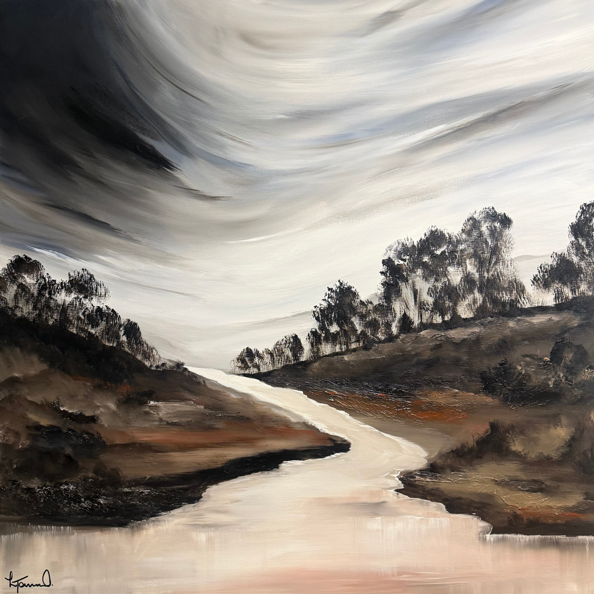 Slowly Downstream