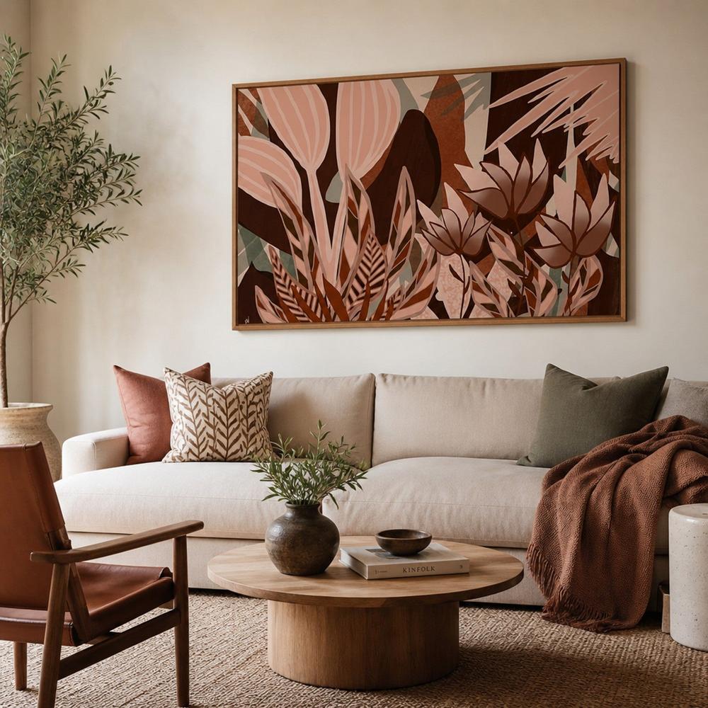 Botanical Solace-by-Carrie Welsh-wall-art-print-canvas-poster-framed-Gioia