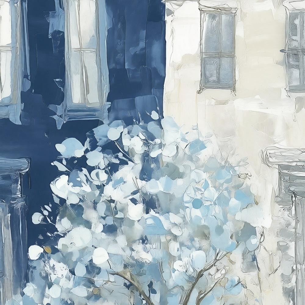 Brownstone Bloom Street-by-Chromatic Storm Studio-wall-art-print-canvas-poster-framed-Gioia