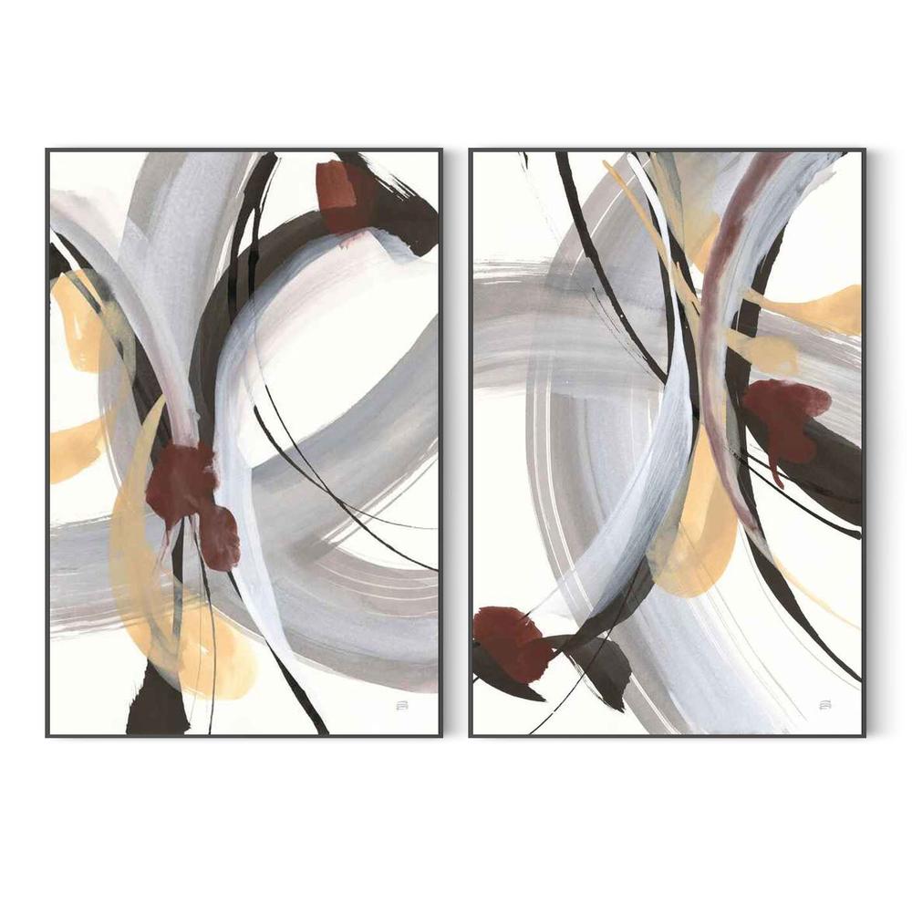 Bundled, Style A & B, Set Of 2-by-Chris Paschke-wall-art-print-canvas-poster-framed-Gioia