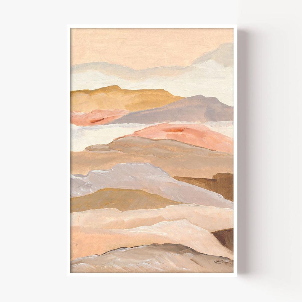 Burnt Horizon, Style A-by-Nikita Jariwala-wall-art-print-canvas-poster-framed-Gioia