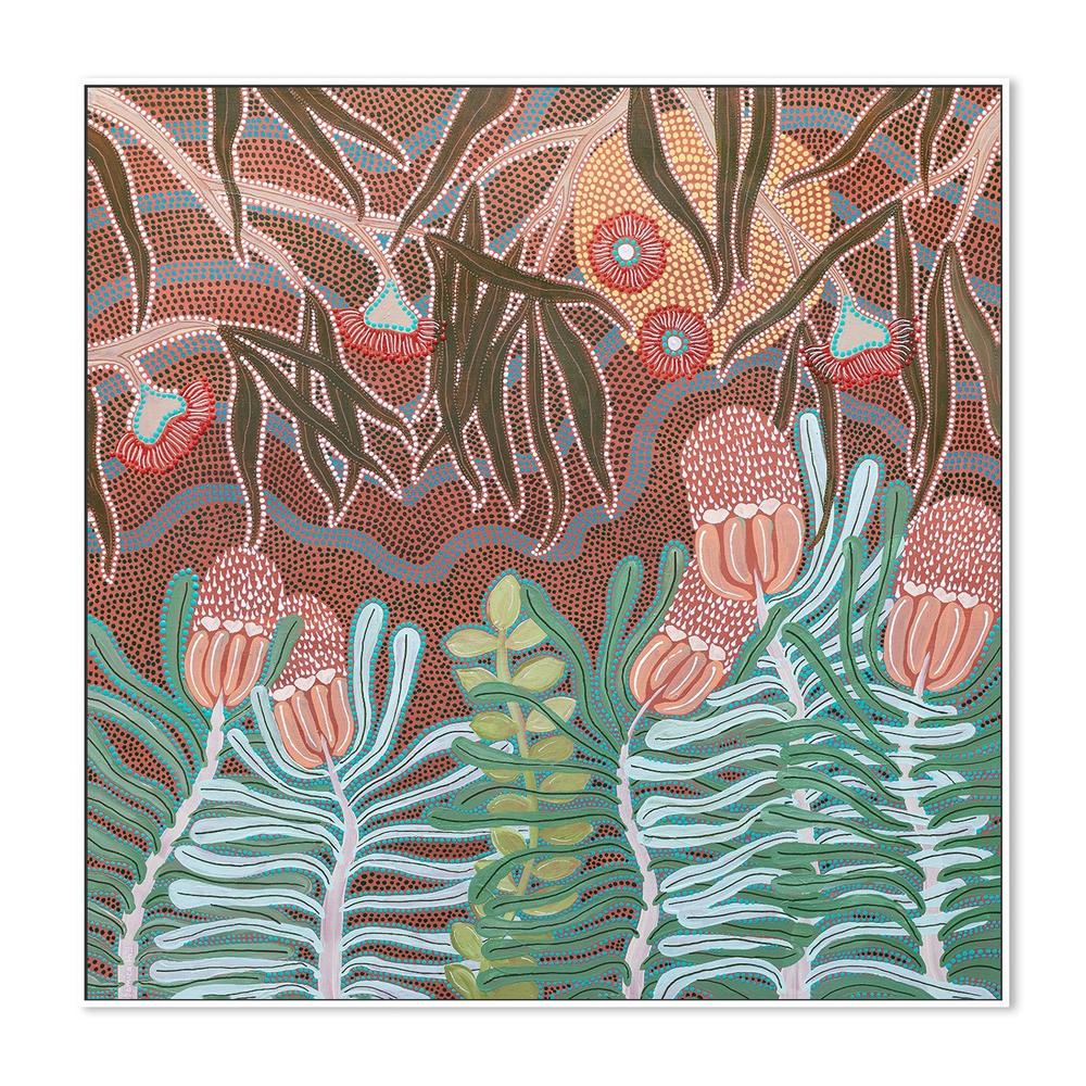 Bushland Harmony-by-Domica Hill-wall-art-print-canvas-poster-framed-Gioia