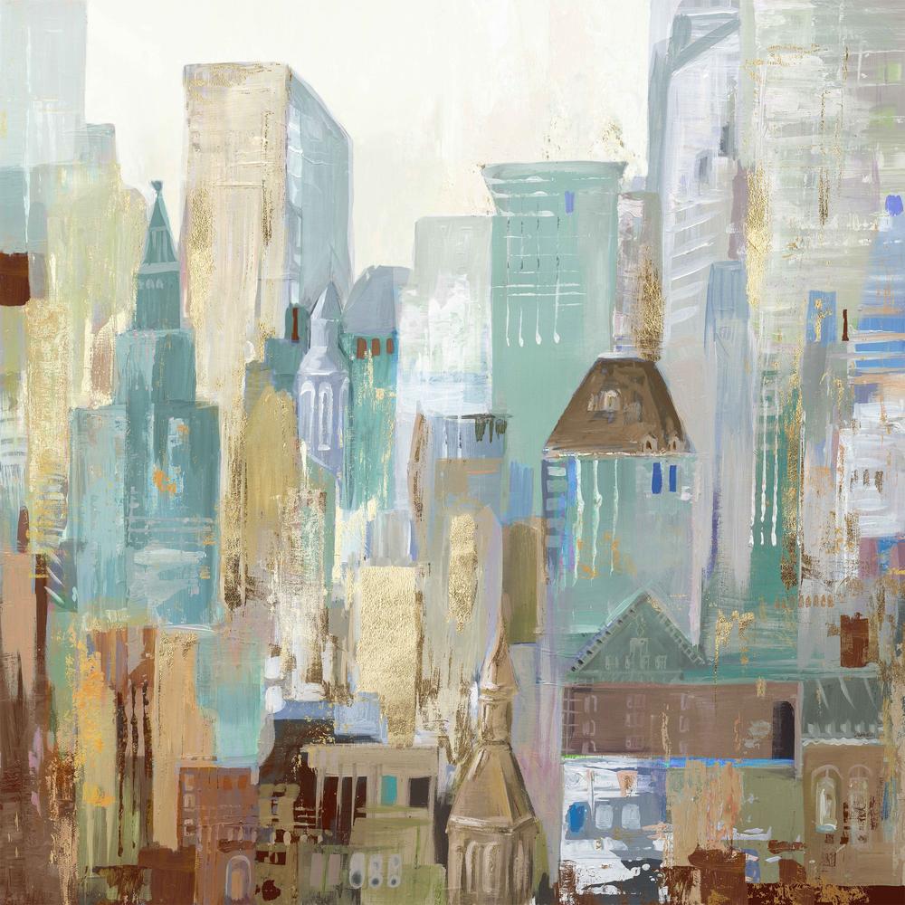 Bustle City, Style A & B, Set Of 2-by-Lera-wall-art-print-canvas-poster-framed-Gioia