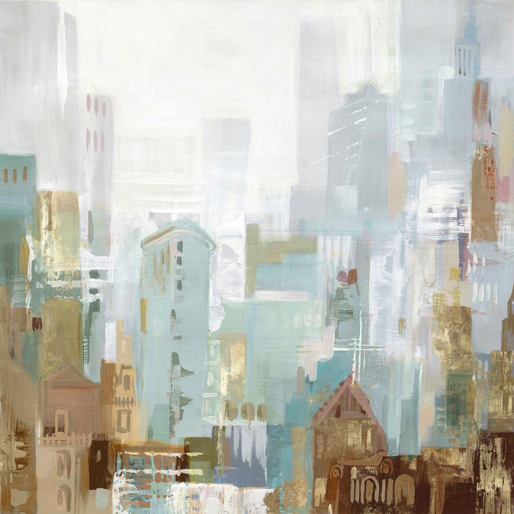 Bustle City, Style B-by-Lera-wall-art-print-canvas-poster-framed-Gioia