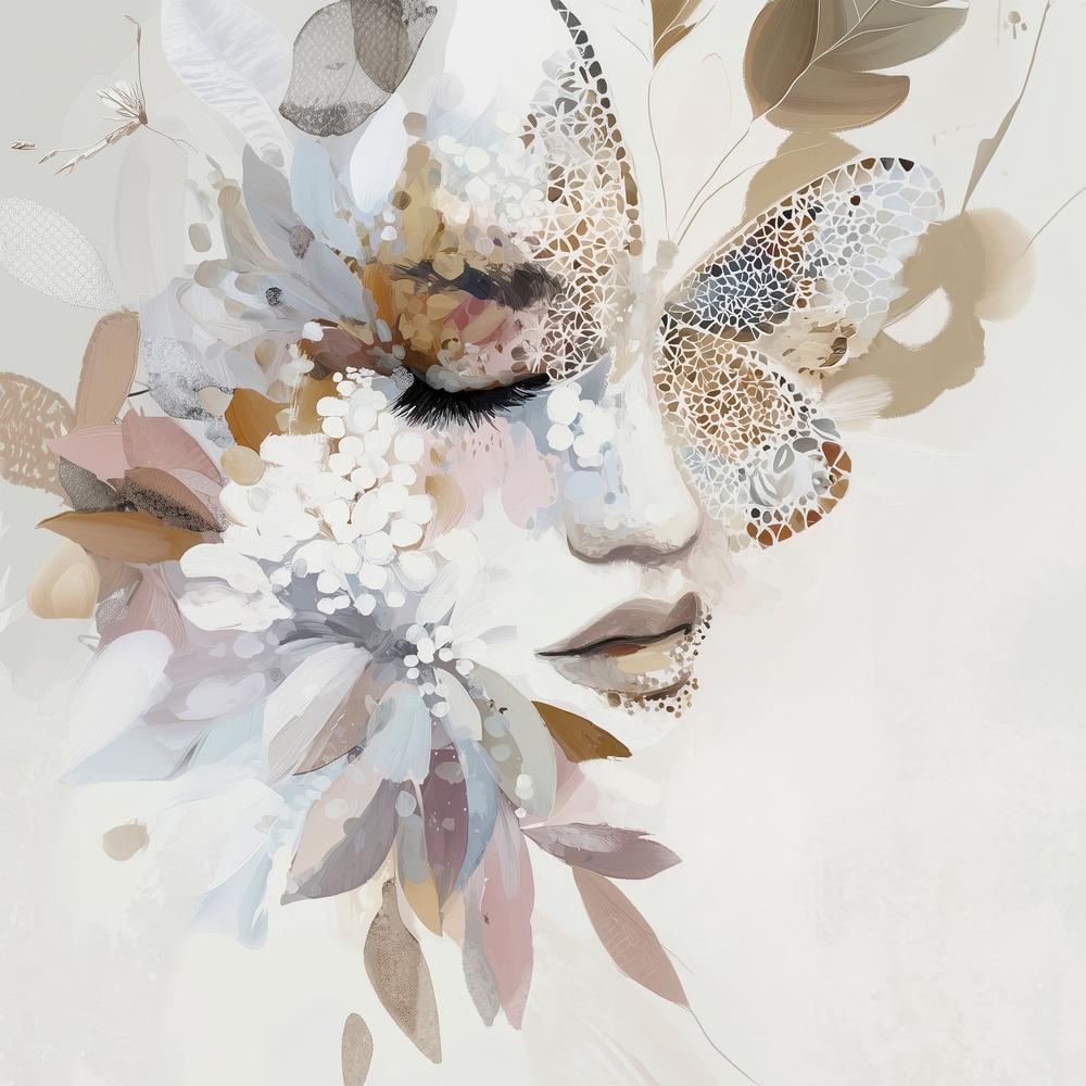Butterfly Dust & Butterfly Dust, Abstract Pair, Set Of 2-by-Bella Eve-wall-art-print-canvas-poster-framed-Gioia