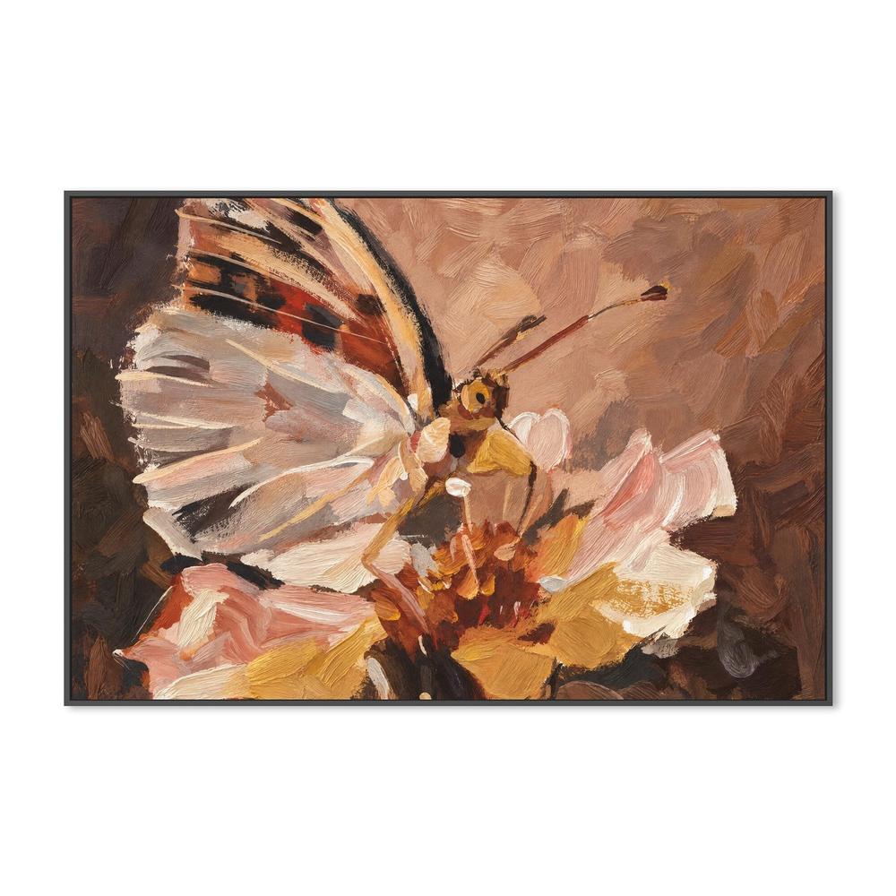 Butterfly in Peach Light-by-Gioia Wall Art-wall-art-print-canvas-poster-framed-Gioia