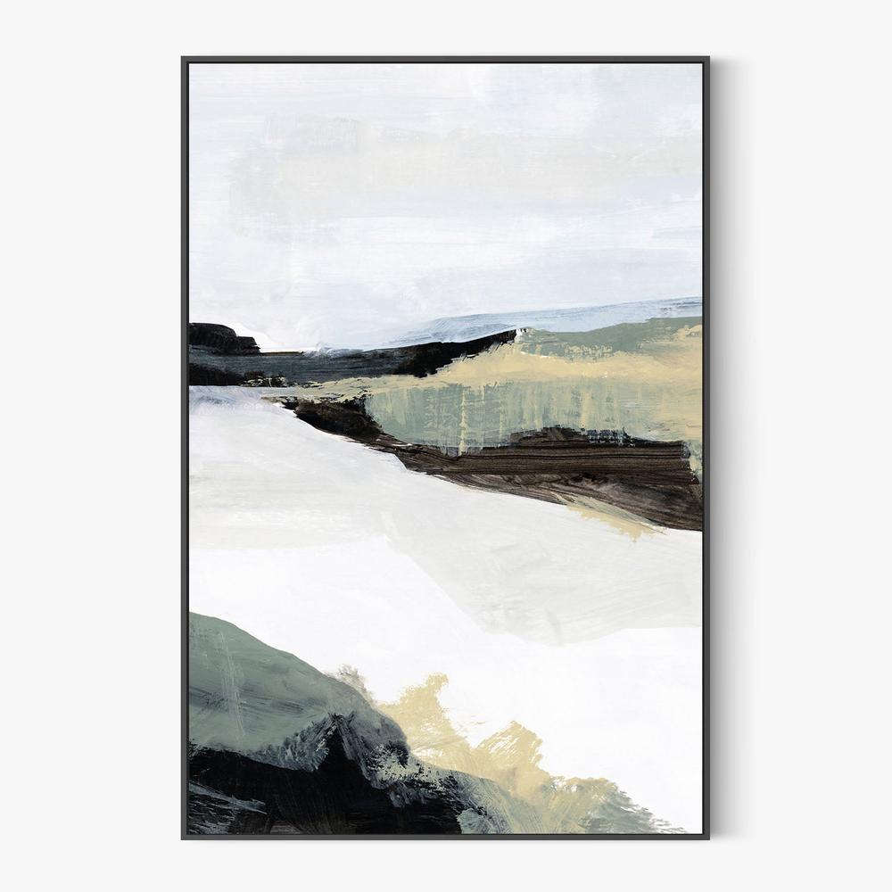 Calm Abstract Landscape-by-cartissi-wall-art-print-canvas-poster-framed-Gioia