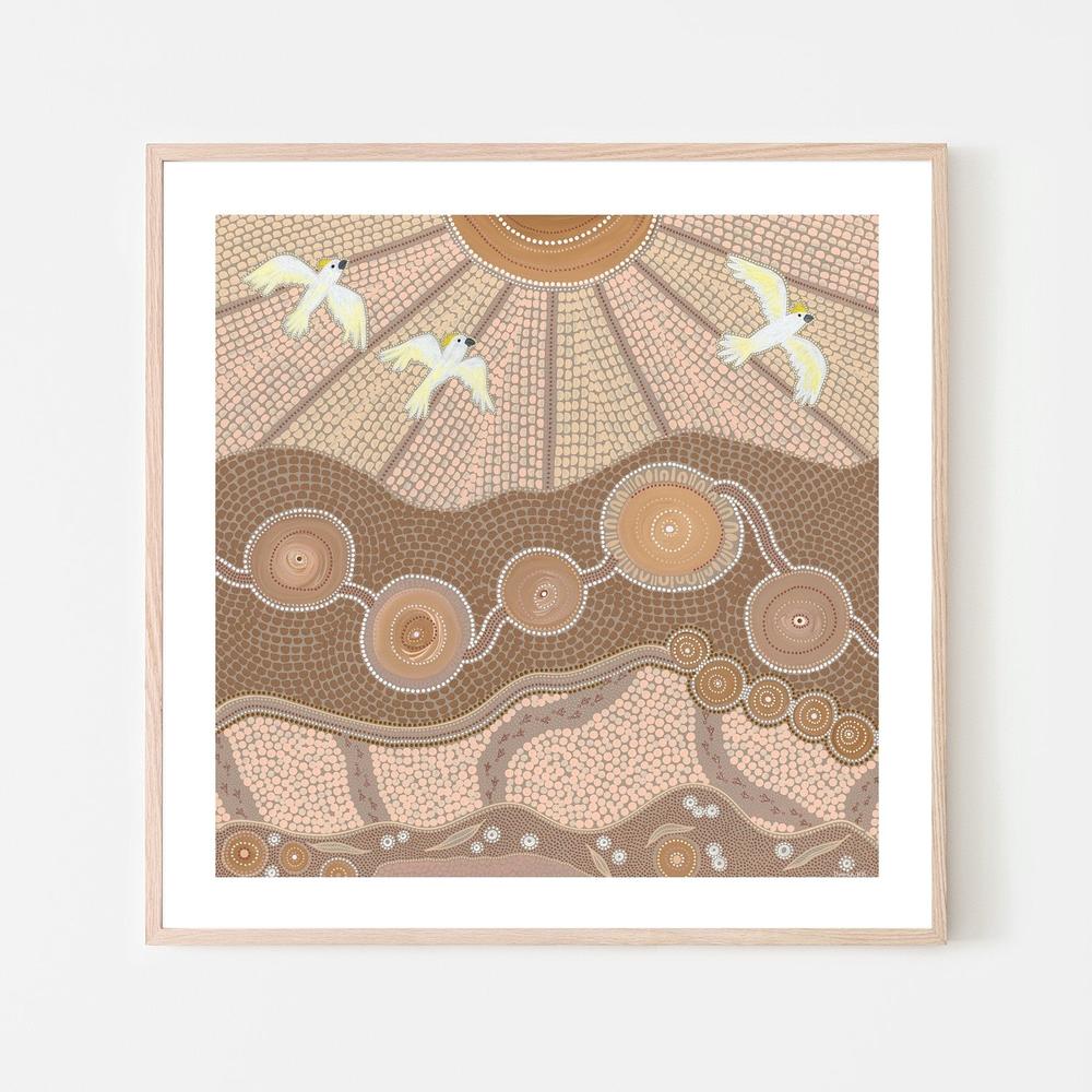 Carriers Of The Sun-by-Domica Hill-wall-art-print-canvas-poster-framed-Gioia