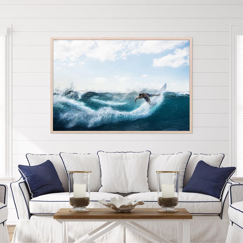 Catch A Wave, Style B-by-Gal Pittel-wall-art-print-canvas-poster-framed-Gioia