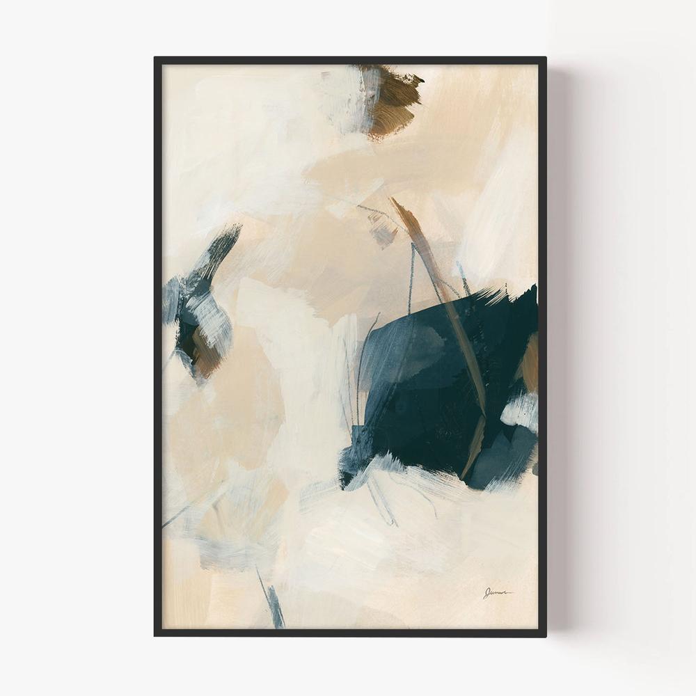 Charcoal Trace, Style B-by-June Erica Vess-wall-art-print-canvas-poster-framed-Gioia