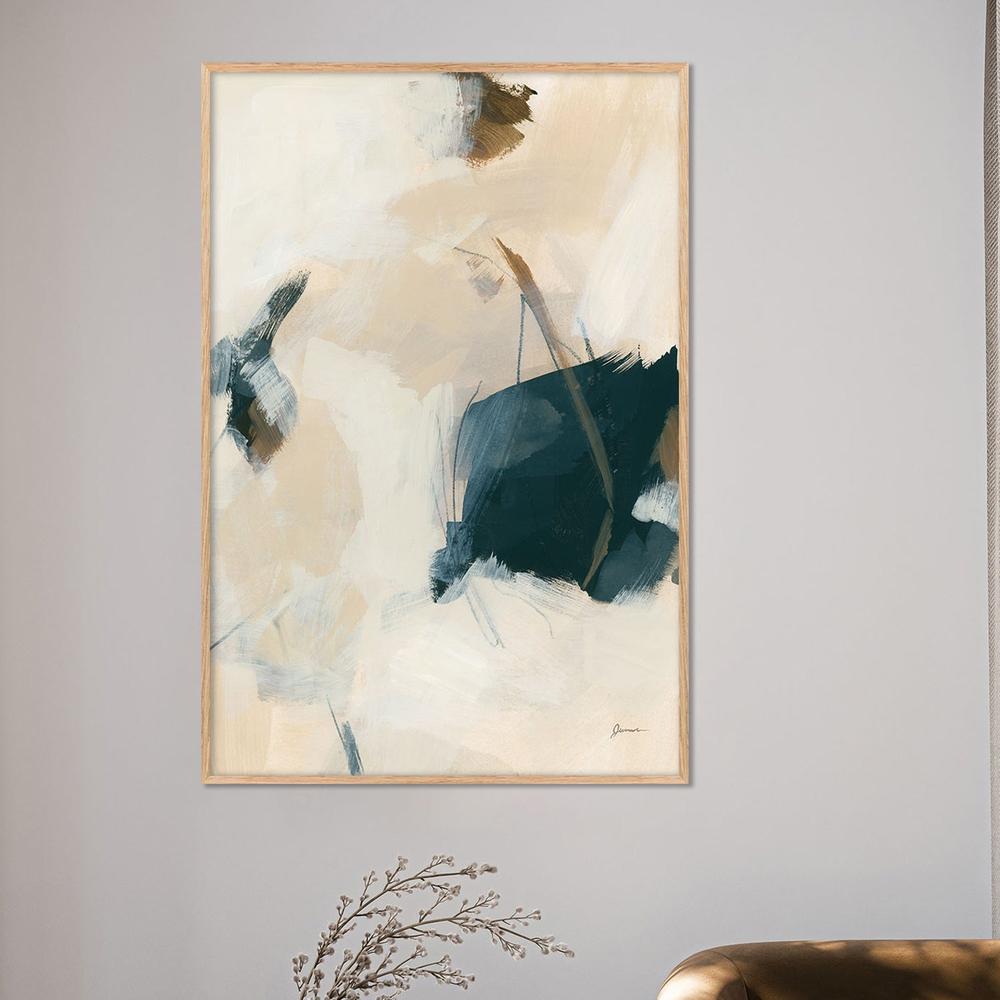 Charcoal Trace, Style B-by-June Erica Vess-wall-art-print-canvas-poster-framed-Gioia