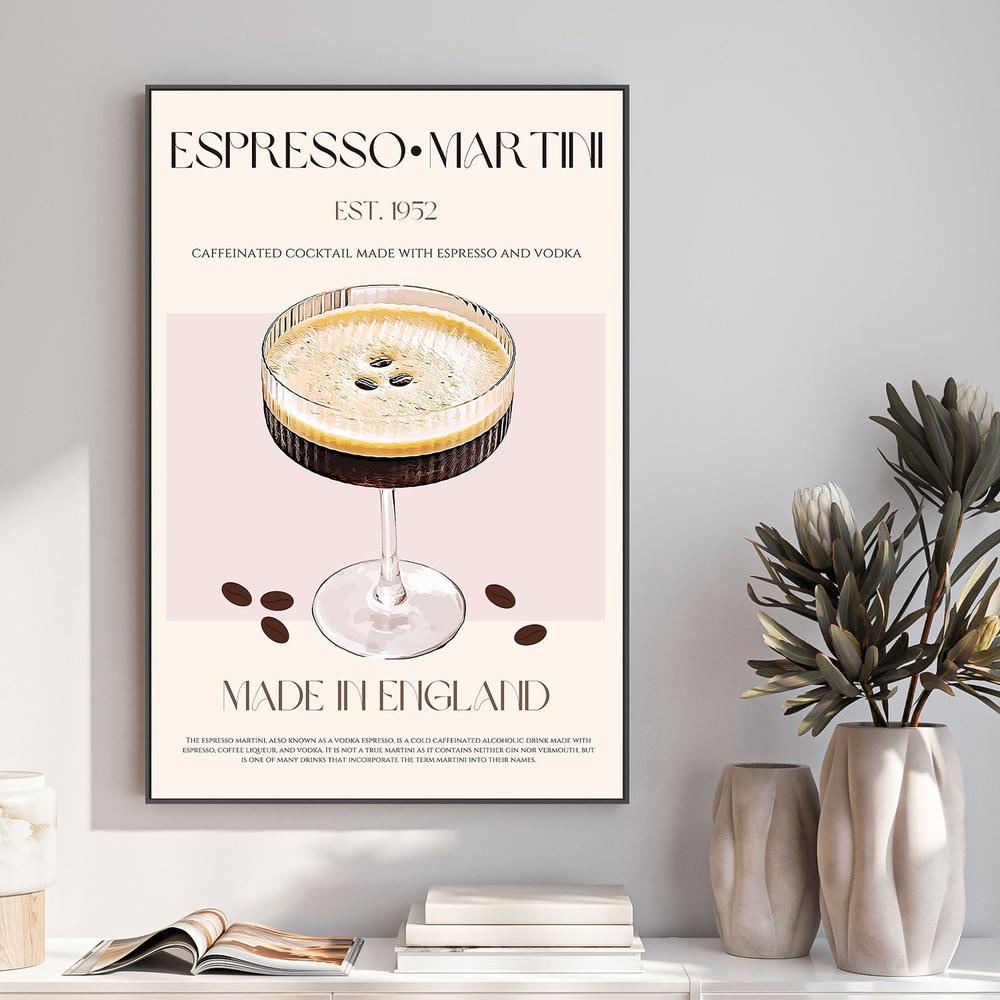 Classic Espresso Martini-by-Nazma Khokhar-wall-art-print-canvas-poster-framed-Gioia