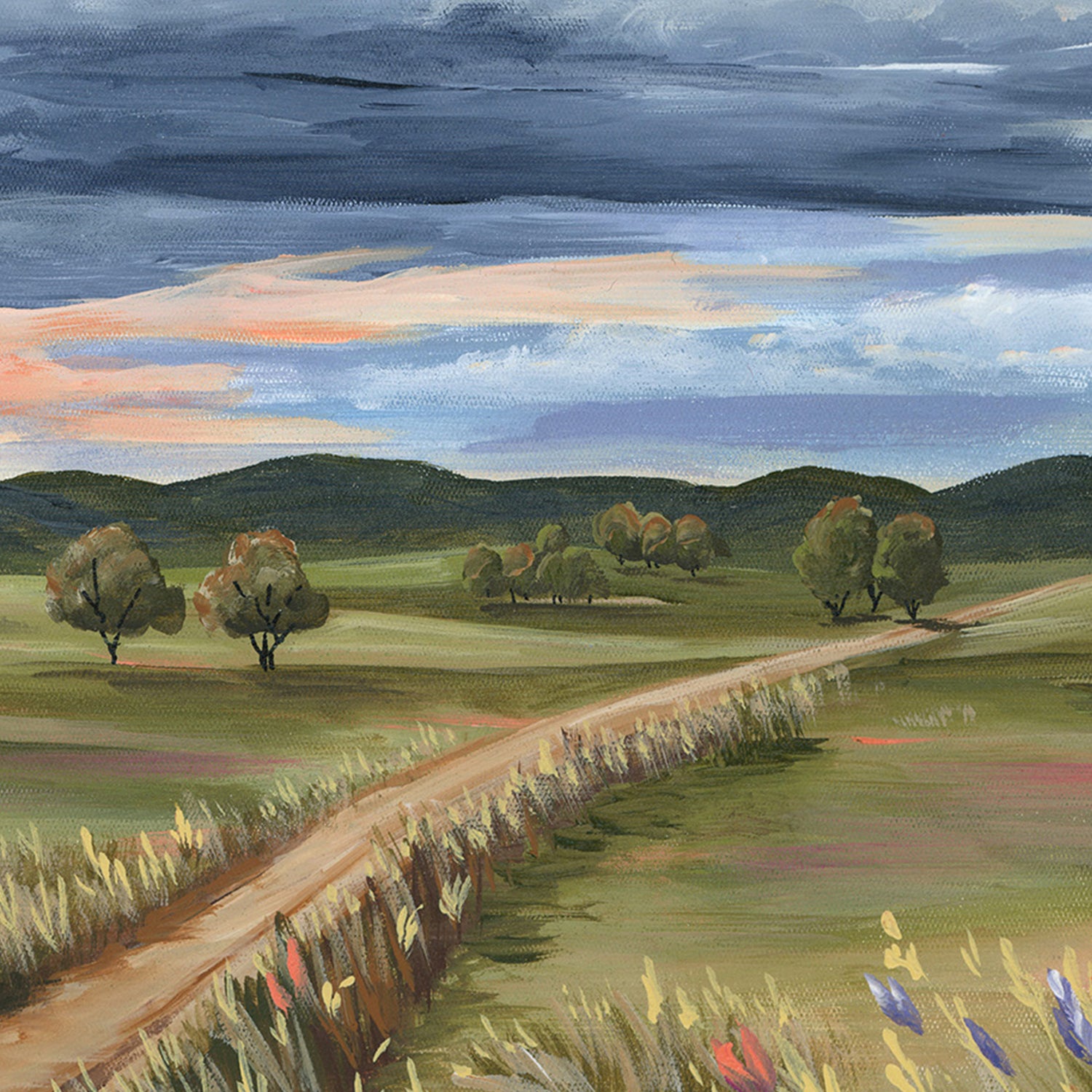 Back Road, Style A , By Meg Frances