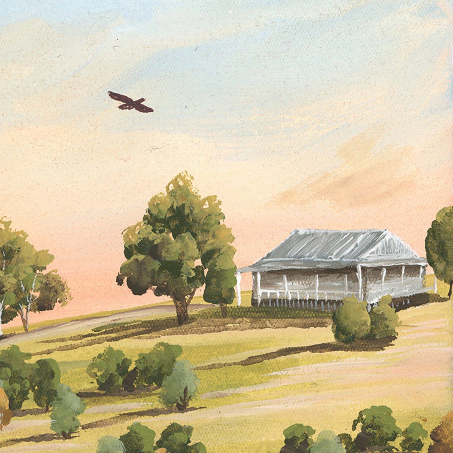 House On The Hill , By Meg Frances