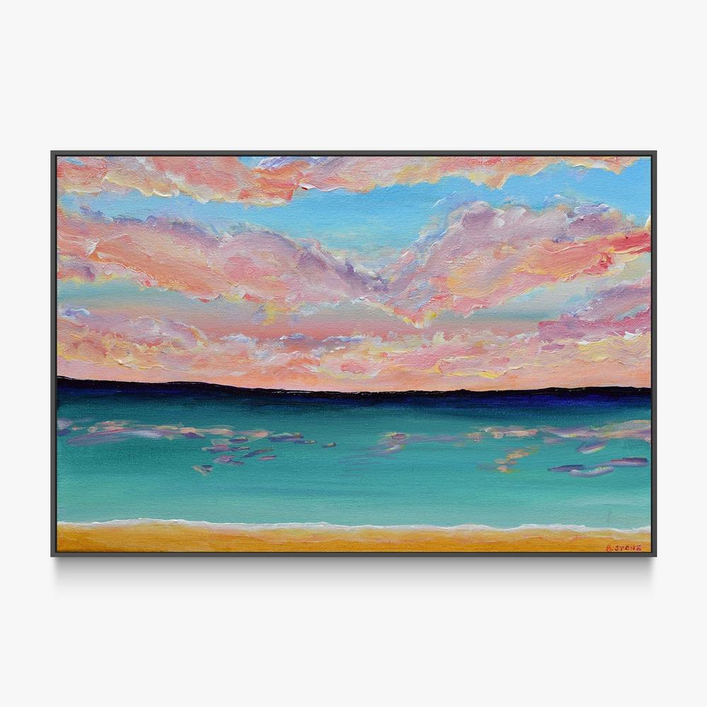 Coastal Reverie-by-Belinda Stone-wall-art-print-canvas-poster-framed-Gioia