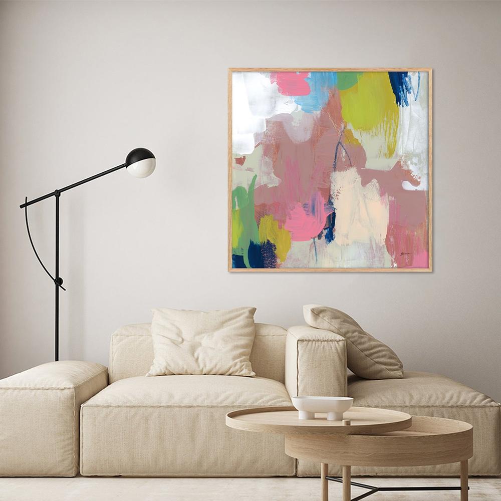 Color Junction, Style B-by-June Erica Vess-wall-art-print-canvas-poster-framed-Gioia