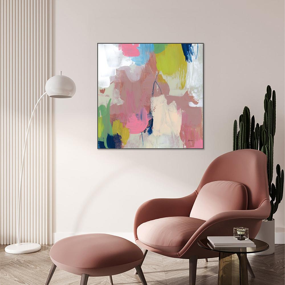 Color Junction, Style B-by-June Erica Vess-wall-art-print-canvas-poster-framed-Gioia