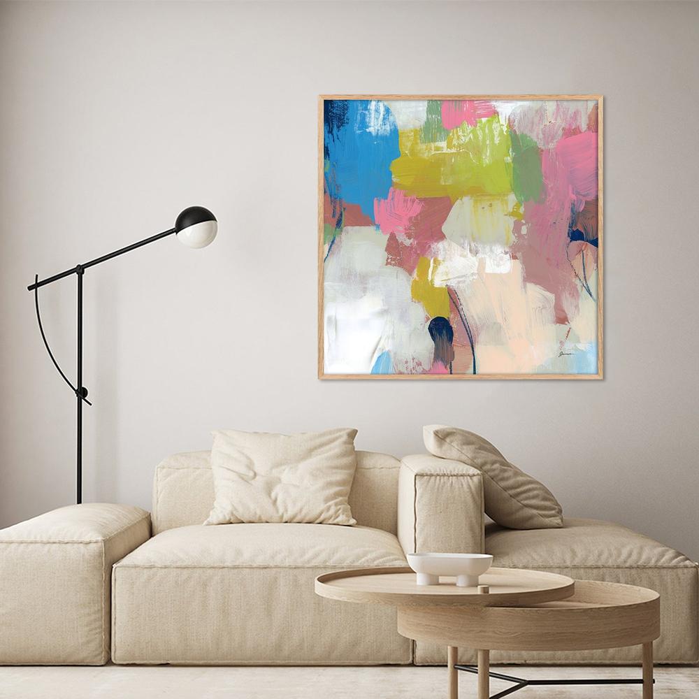 Color Junction, Style C-by-June Erica Vess-wall-art-print-canvas-poster-framed-Gioia