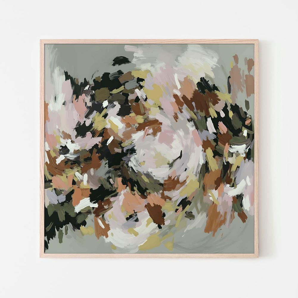 Colorful Abstract Swirl, Style C-by-Edie-wall-art-print-canvas-poster-framed-Gioia