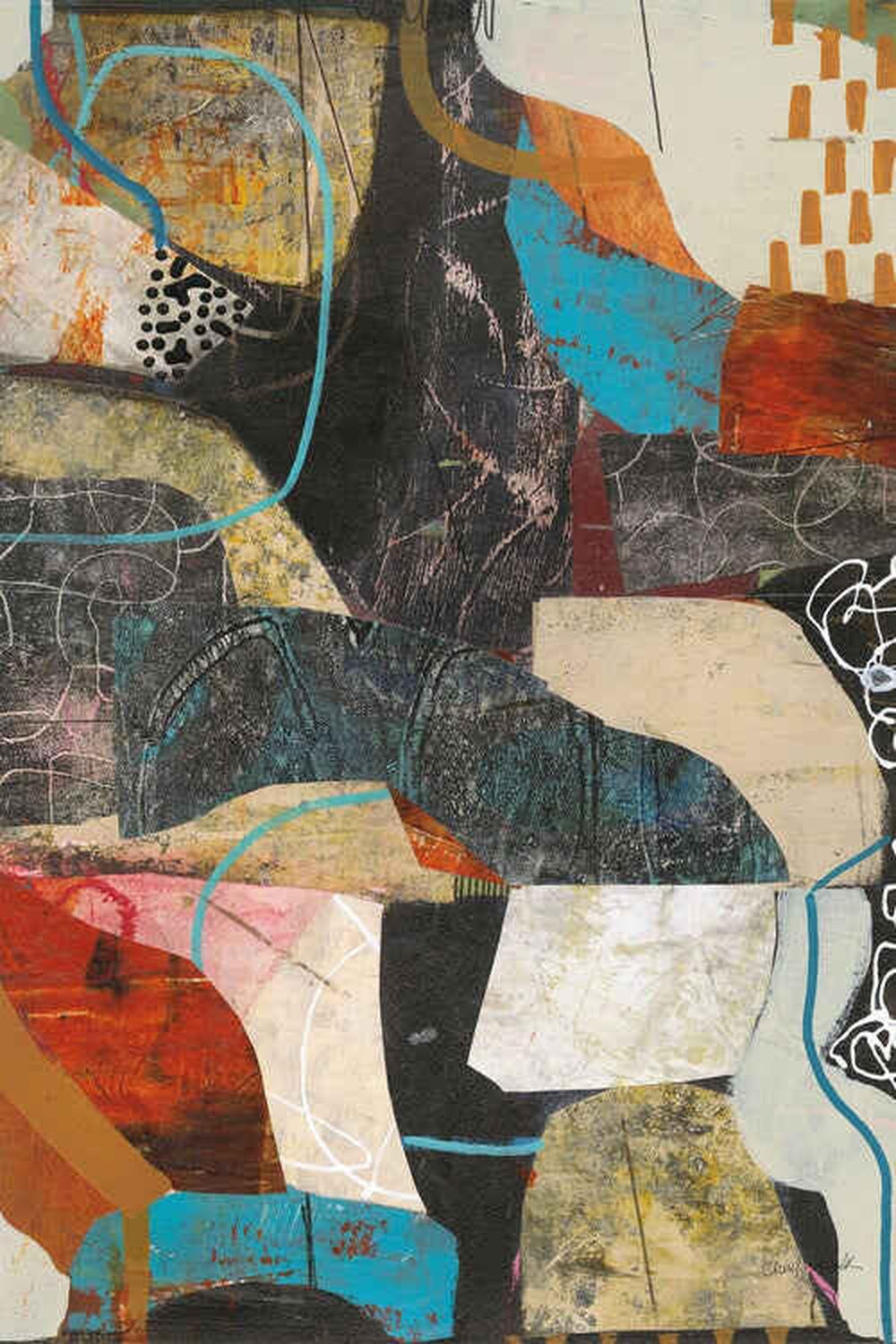 Commotion & Tilt, Set Of 2-by-Cheryl Warrick-wall-art-print-canvas-poster-framed-Gioia