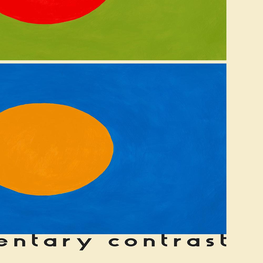 Complementary Color Study-by-Rosana Laiz Blursbyai-wall-art-print-canvas-poster-framed-Gioia