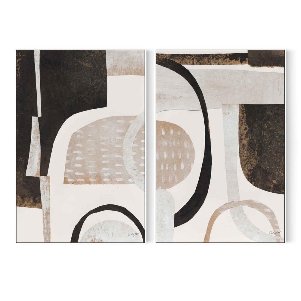 Connections, Style A & B, Set Of 2-by-Courtney Prahl-wall-art-print-canvas-poster-framed-Gioia