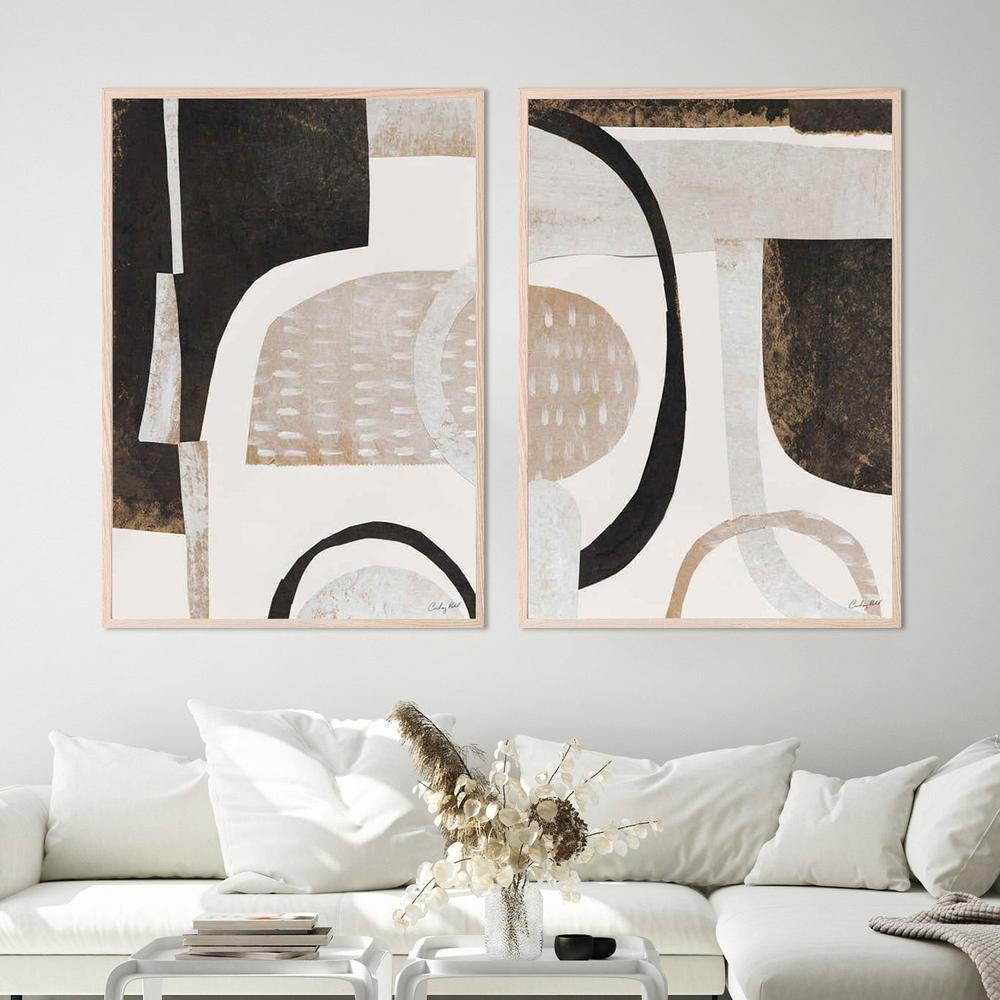 Connections, Style A & B, Set Of 2-by-Courtney Prahl-wall-art-print-canvas-poster-framed-Gioia